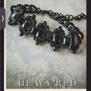 🖤🥀 NEW Heavy Red Goth Bracelet